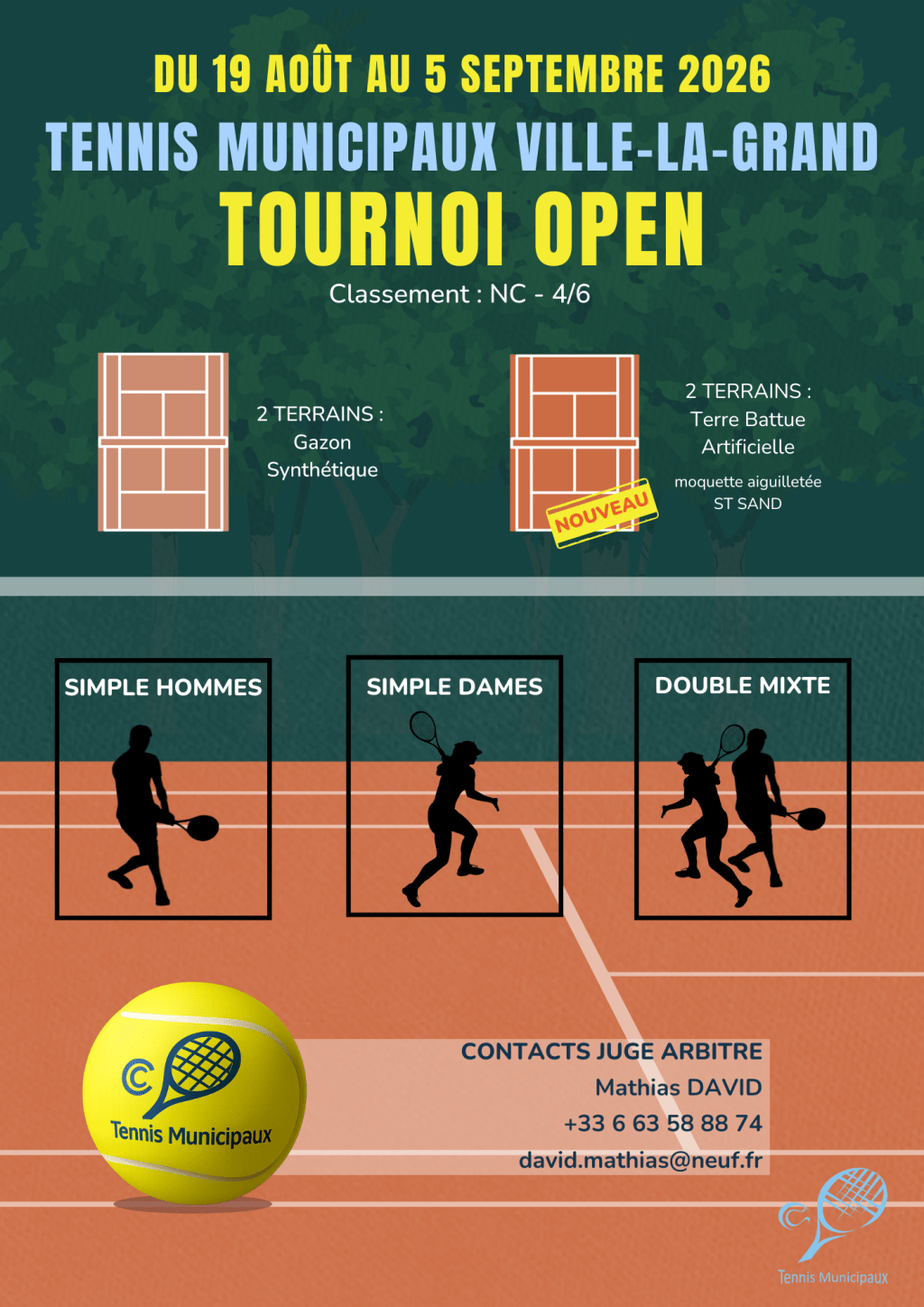 TOURNOI OPEN TCVLG 2026
